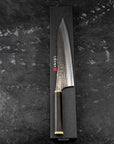 Nůž šéfkuchařský 24 cm Yu Kurosaki Kokusen Brass Aogami Super/SS