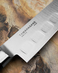Nůž Sujihiki drážkovaný 27 cm Tamahagane San Black VG-5