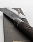 Nůž Nakiri 16,5 cm Shimazaki Hamono Black SLD/SS