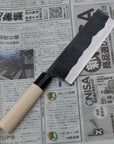 Nůž Nakiri 16,5 cm Kajibe Shirogami