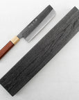 Nůž Nakiri 16,5 cm Kajiwara Damascus Aogami