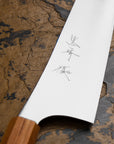 Nůž šéfkuchařský 24 cm Yu Kurosaki HAP-40 Zelkova