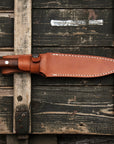 Outdoorový nůž Hattori Fighter S AUS-8 Cocobolo Outdoor 15,5 cm