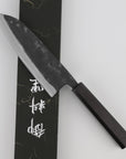 Nůž Santoku 16,5 cm Hatsukokoro Kurogane Aogami