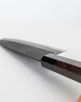Nůž Santoku 18 cm Mutsumi Hinoura Shirogami
