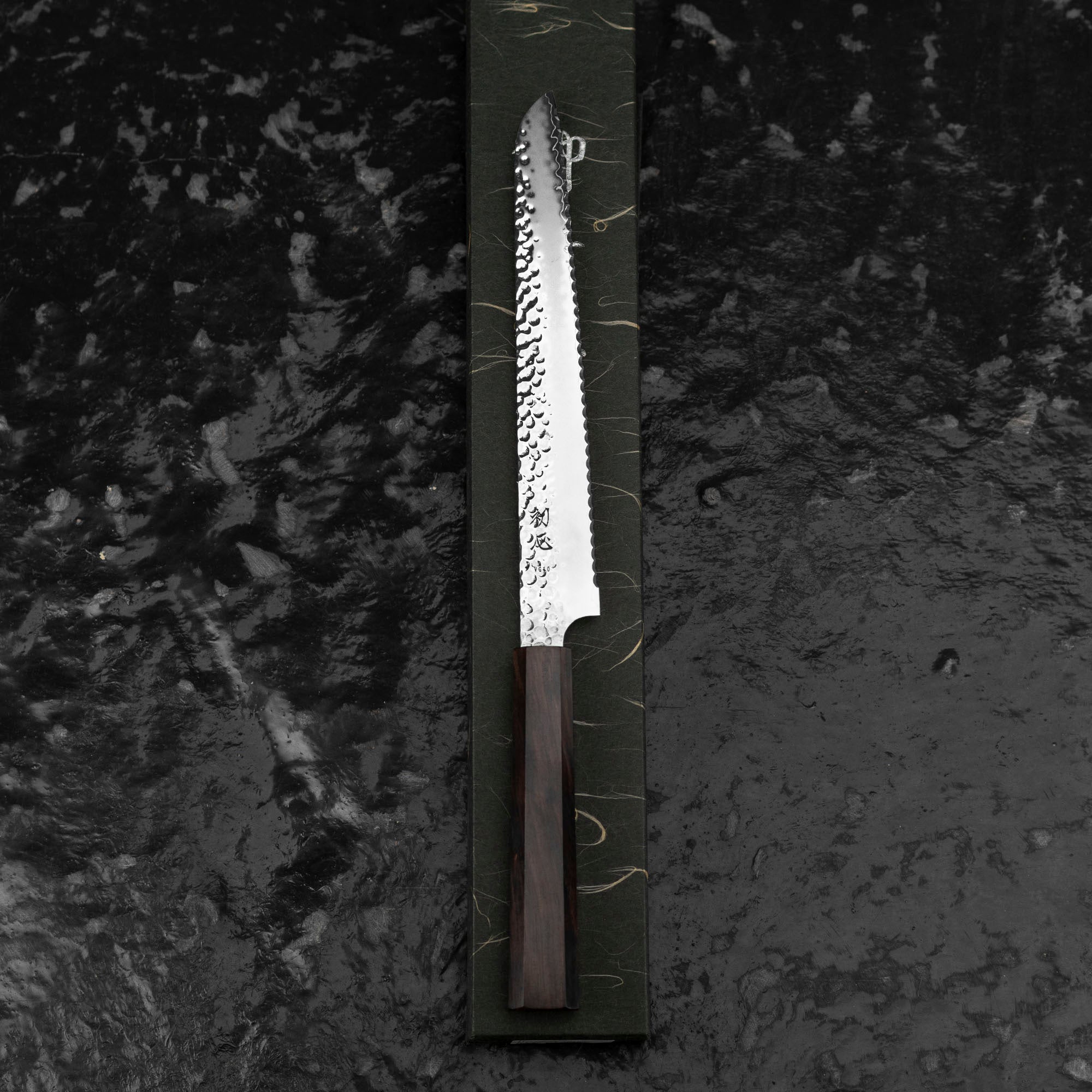 Nůž na chleba 21 cm Hatsukokoro Hayabusa Tsuhime VG-10