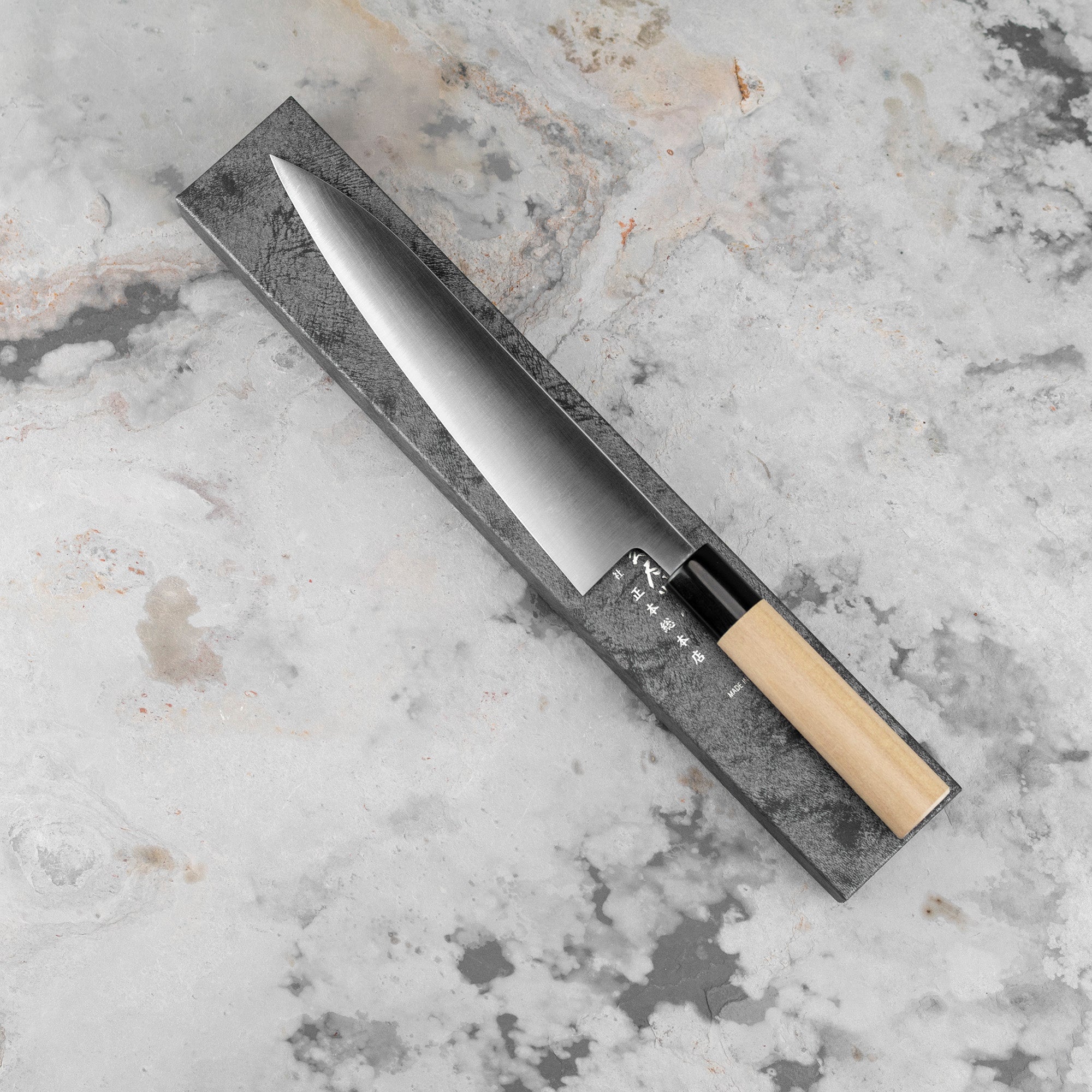 Nůž šéfkuchařský 22 cm Masamoto KS Shirogami