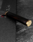 Nůž šéfkuchařský 24 cm Yu Kurosaki Kokusen Brass Aogami Super/SS
