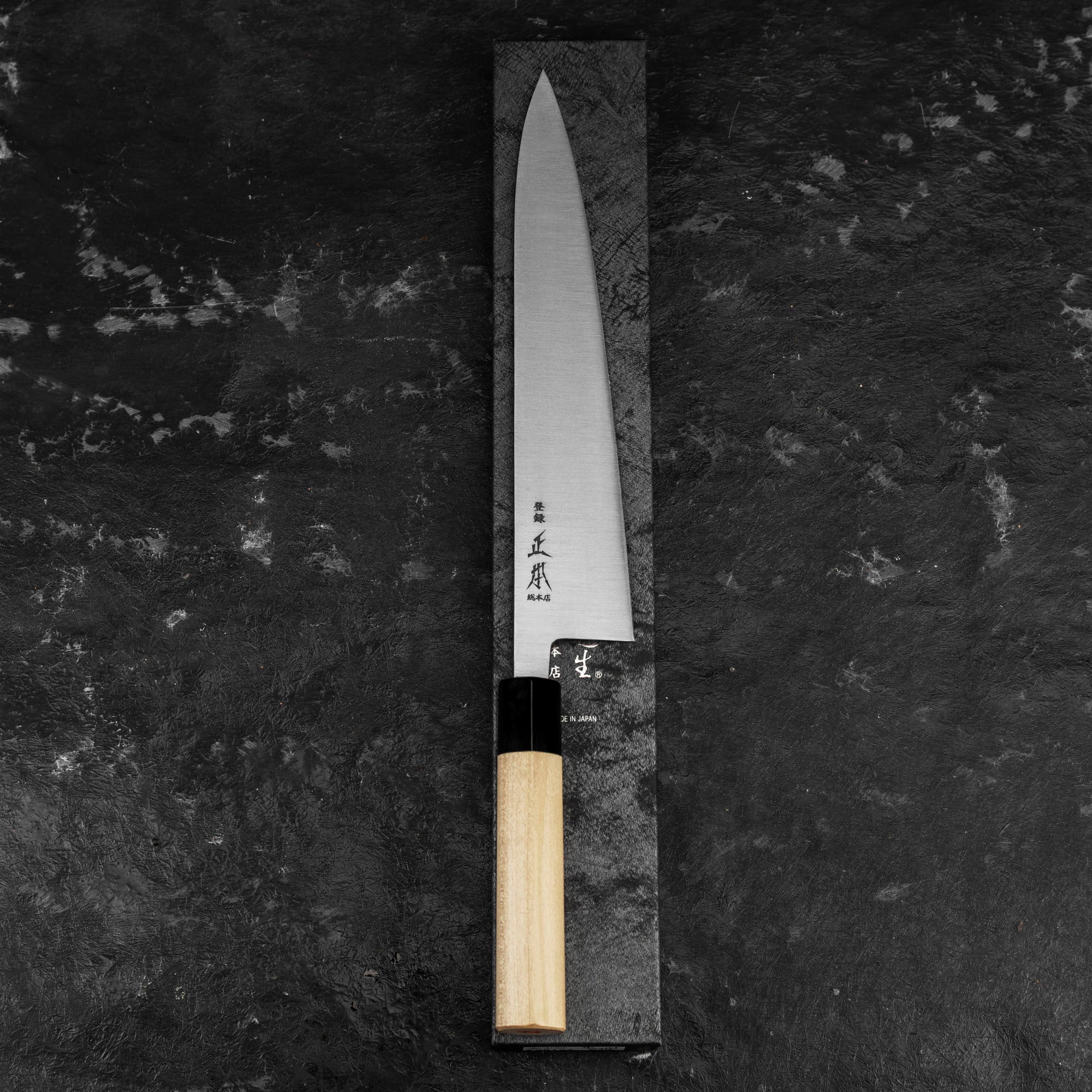 Nůž šéfkuchařský 25 cm Masamoto KS Shirogami