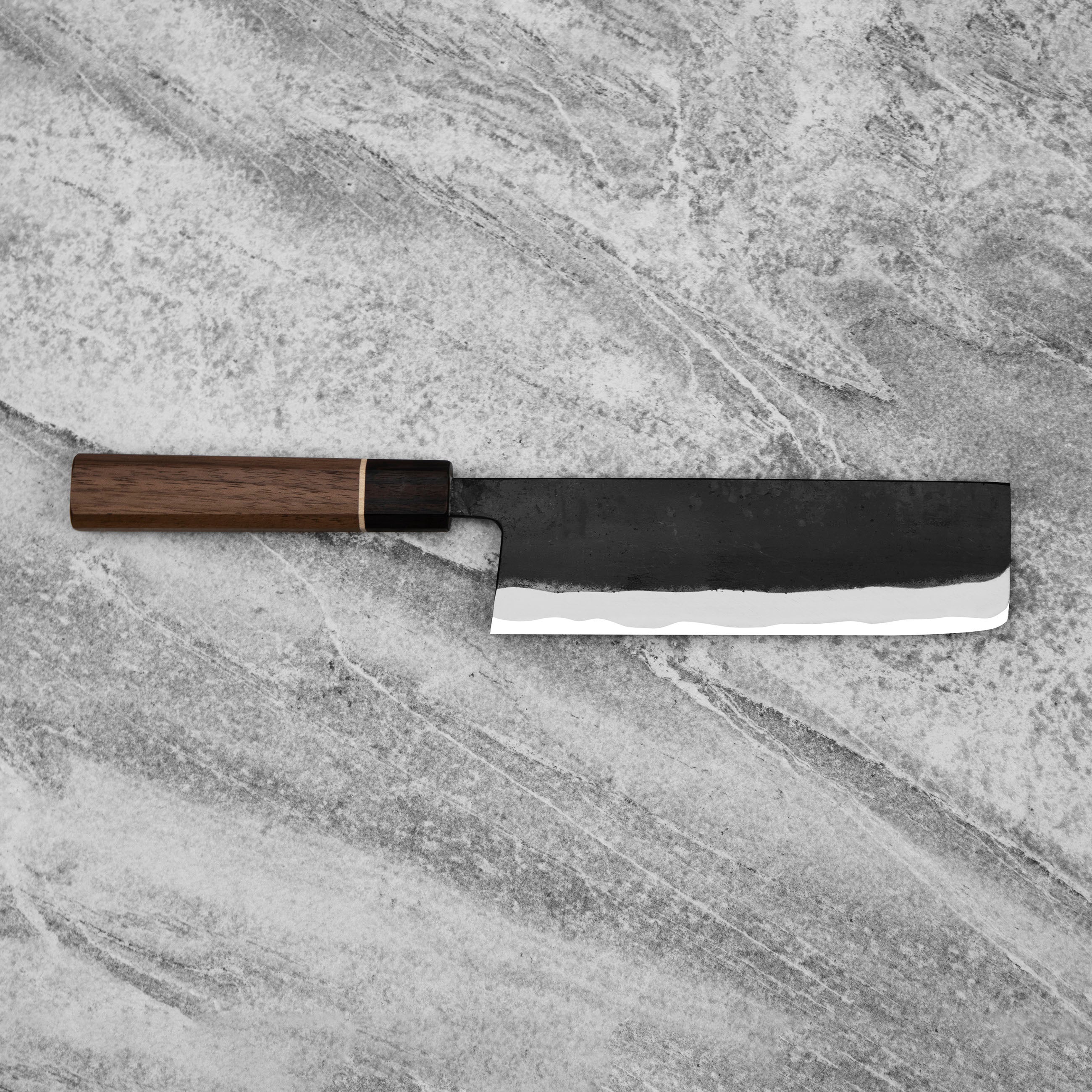 Nůž Nakiri 17 cm Daisuke Nishida Shirogami