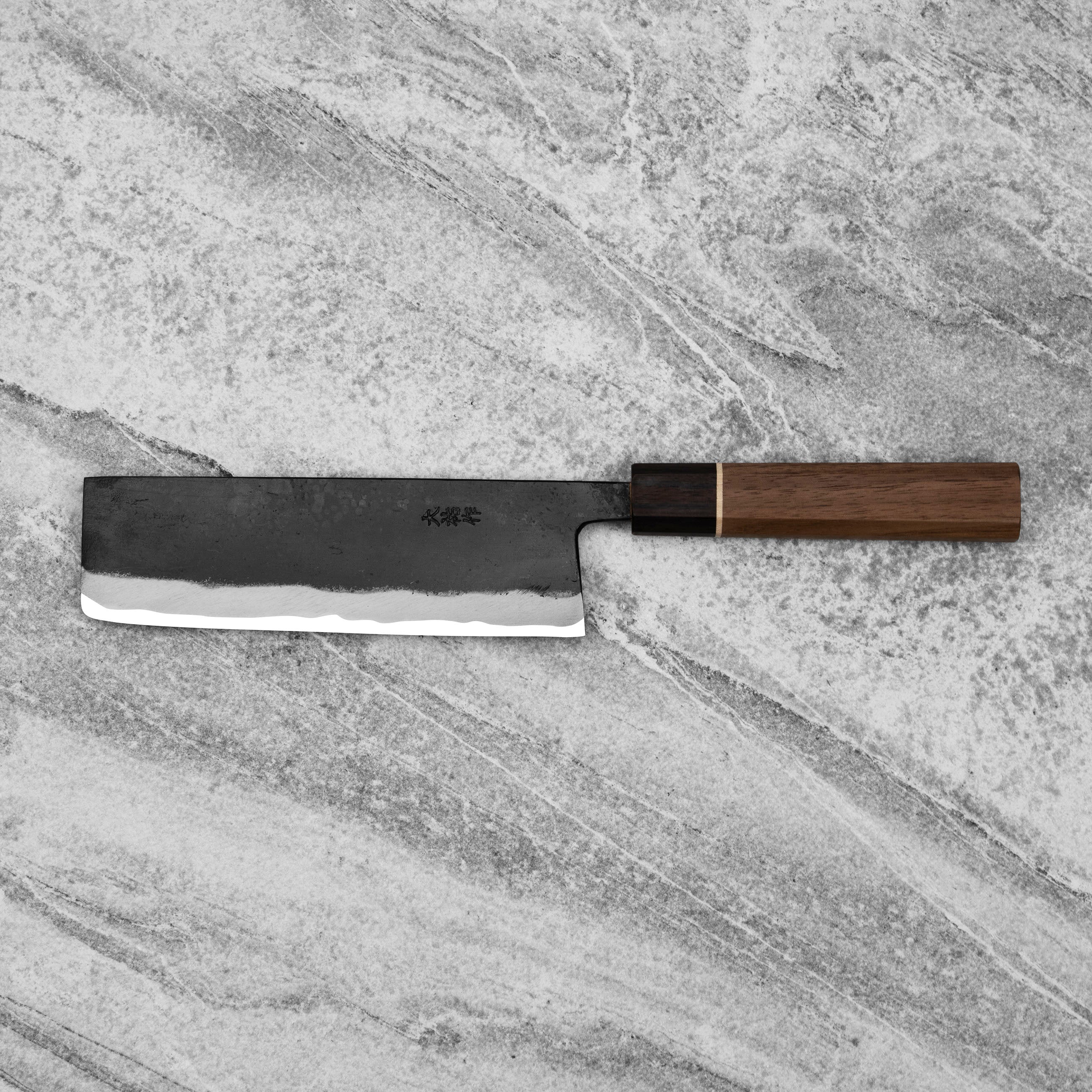 Nůž Nakiri 17 cm Daisuke Nishida Shirogami