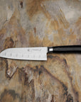 Nůž Santoku drážkovaný 17,5 cm Tamahagane San Black VG-5