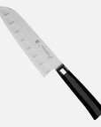 Nůž Santoku drážkovaný 17,5 cm Tamahagane San Black VG-5