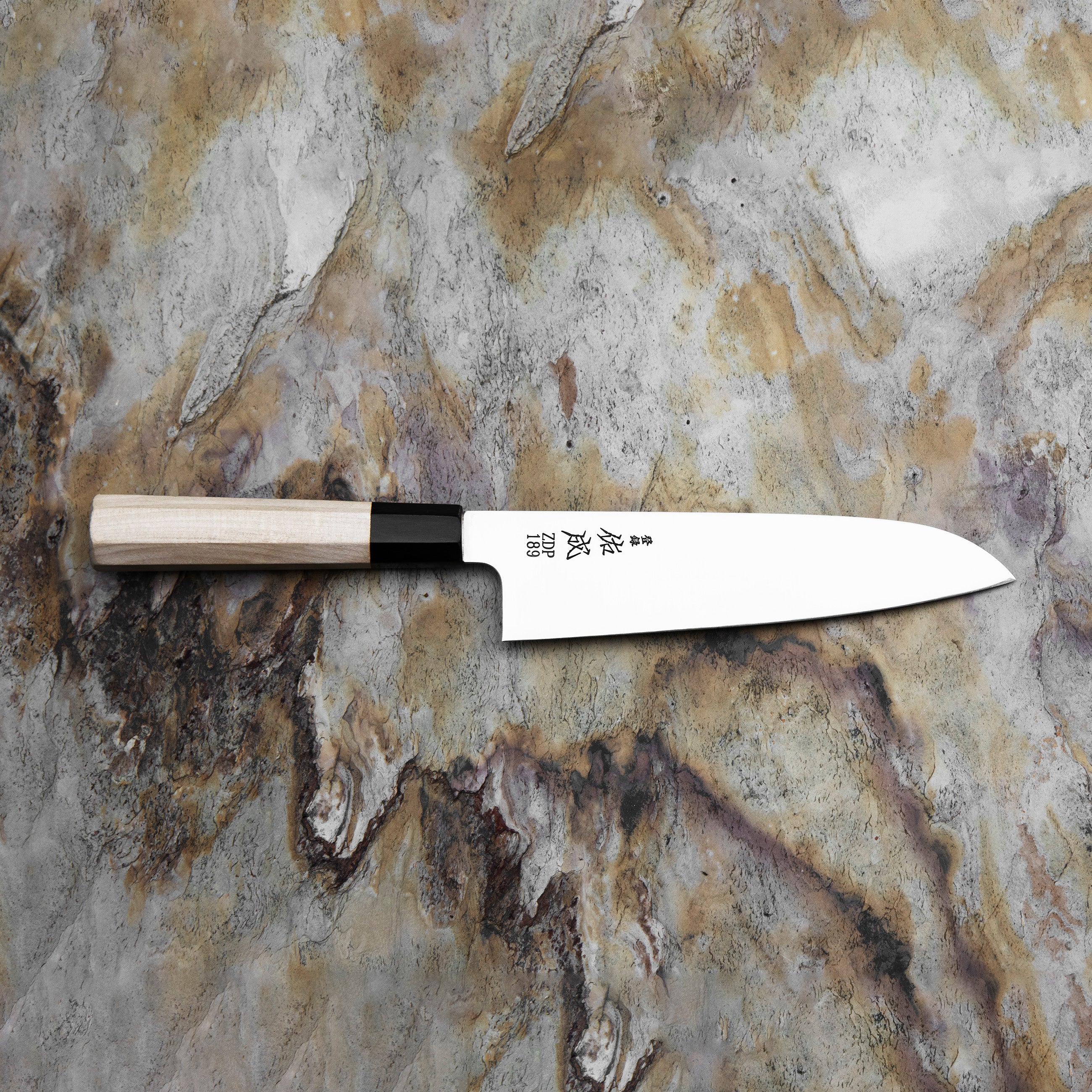 Nůž Santoku Sukenari ZDP-189 19,5 cm