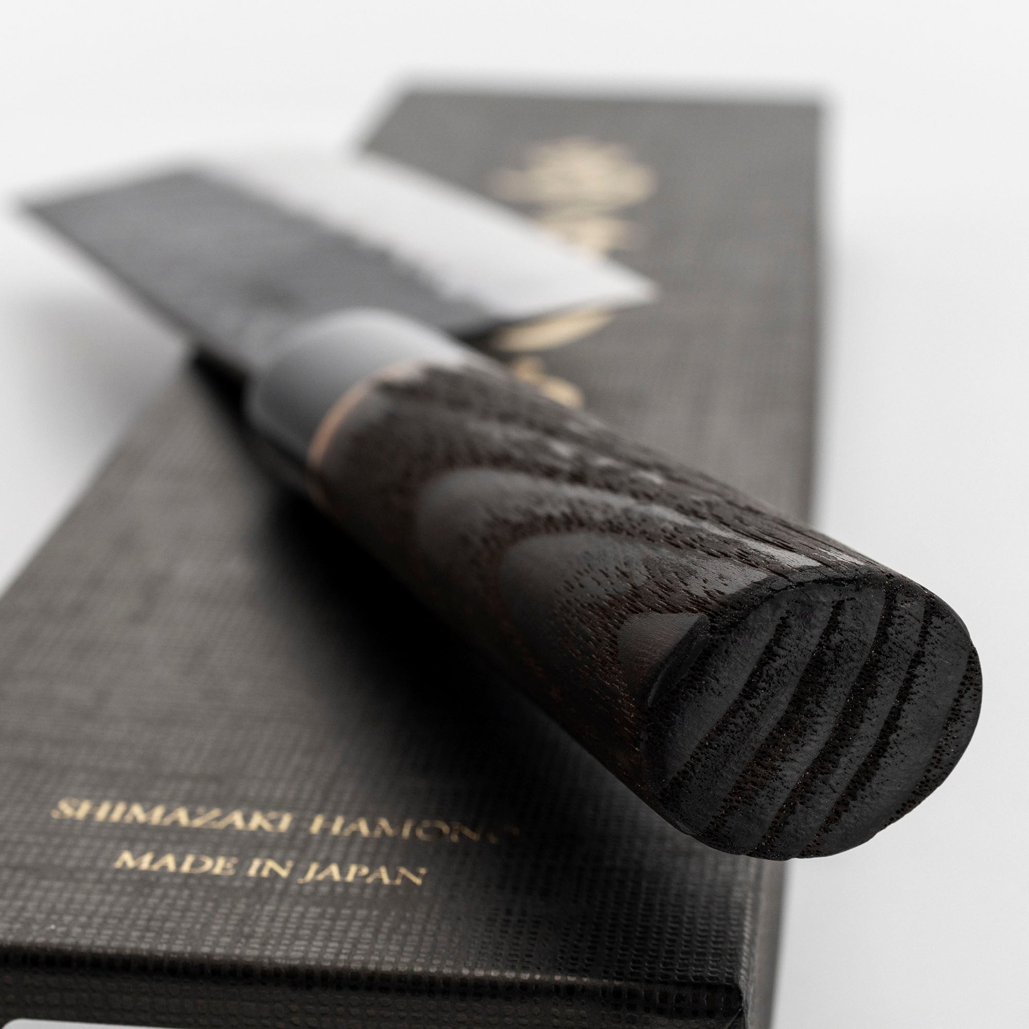 Nůž Nakiri 16,5 cm Shimazaki Hamono Black SLD/SS