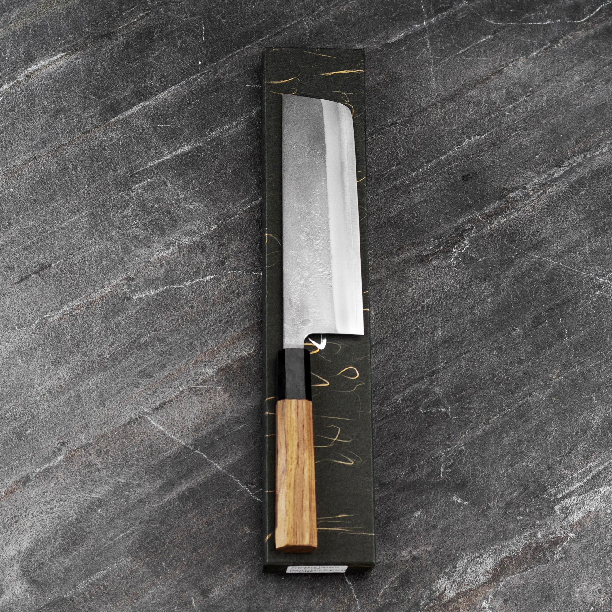 Nůž Nakiri 16,5 cm Yoshikane Hamono Nashiji SKD11/SS