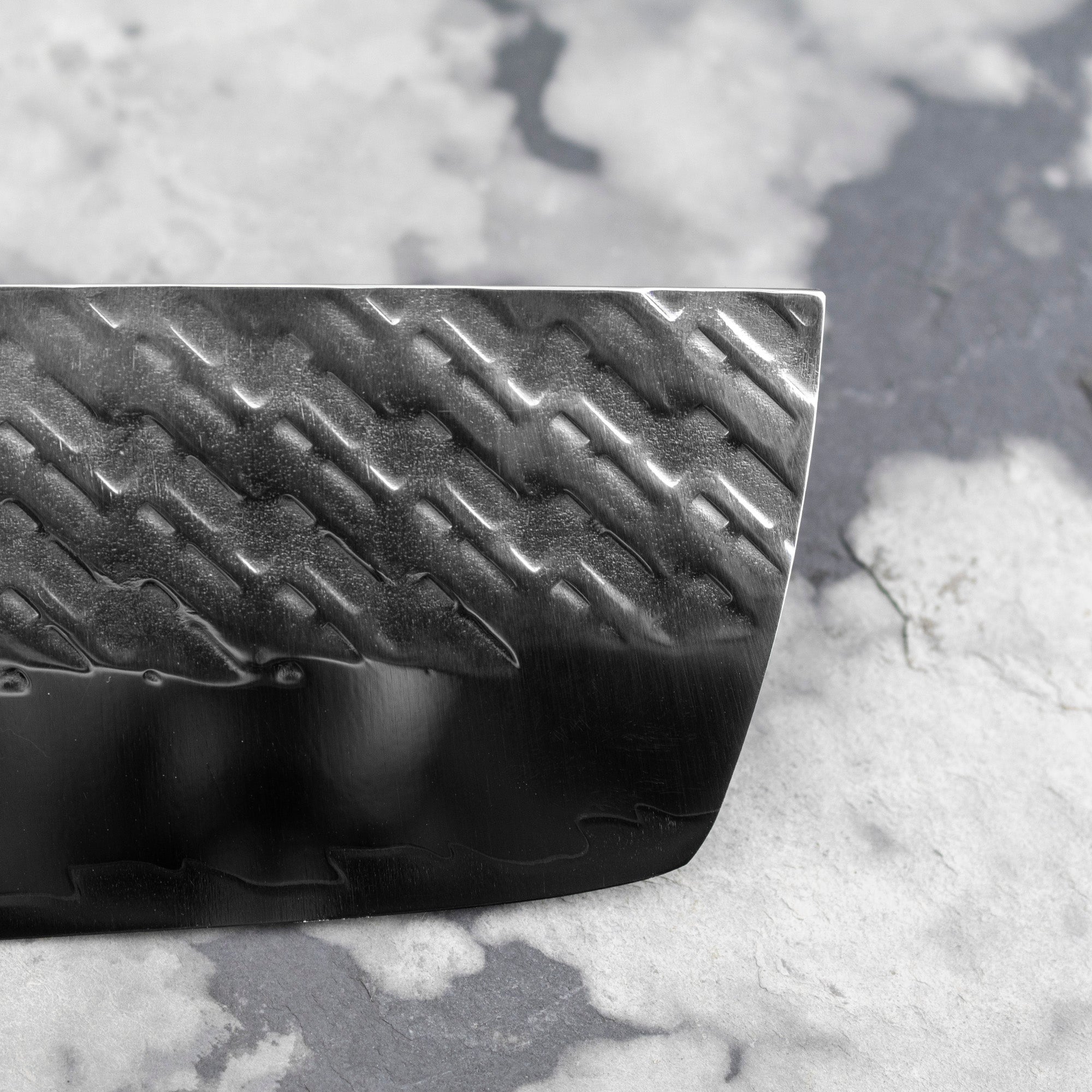 Nůž Akrylová figurka Nakiri 16 cm Takeshi Saji Blue STRIX