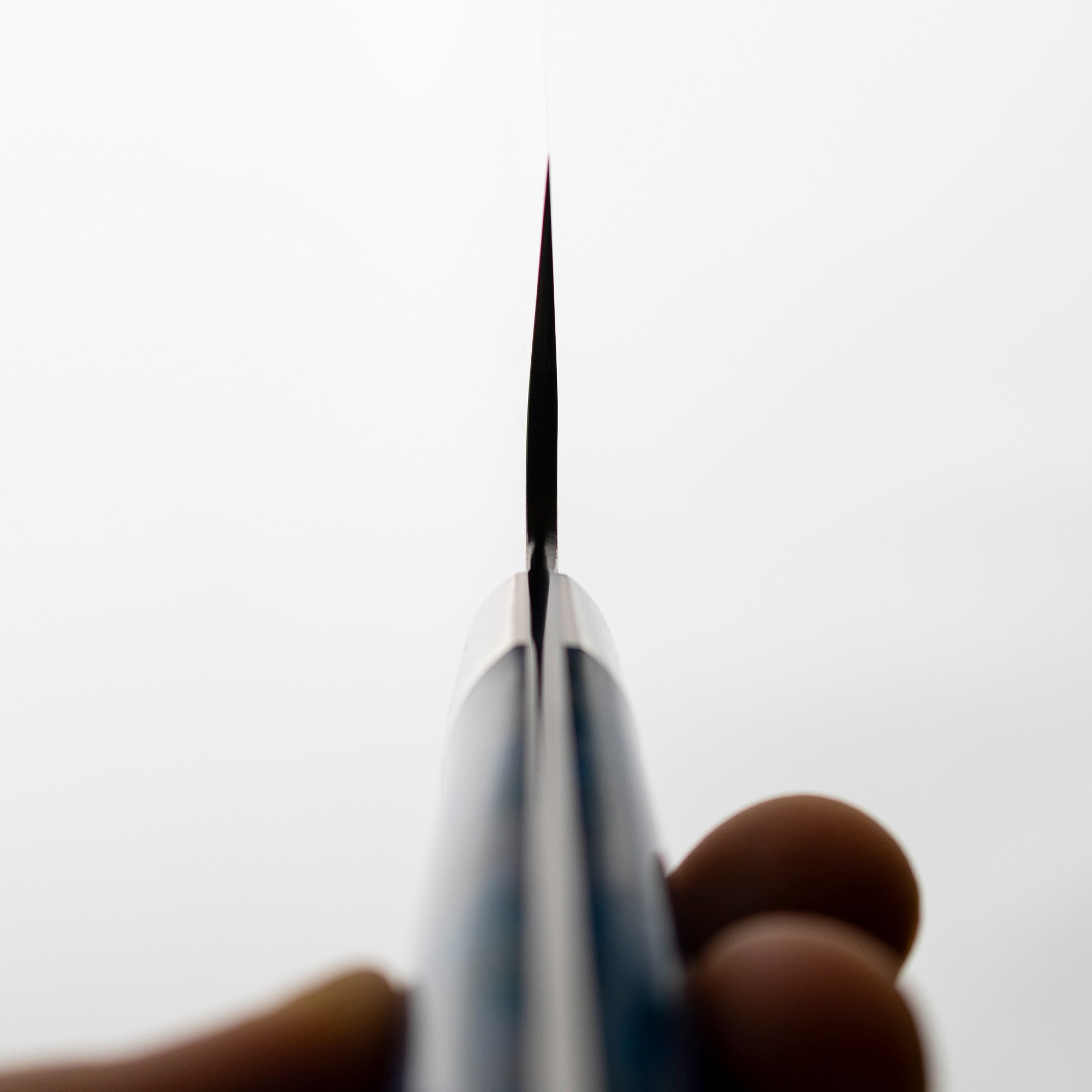 Nůž Akrylová figurka Nakiri 16 cm Takeshi Saji Blue STRIX