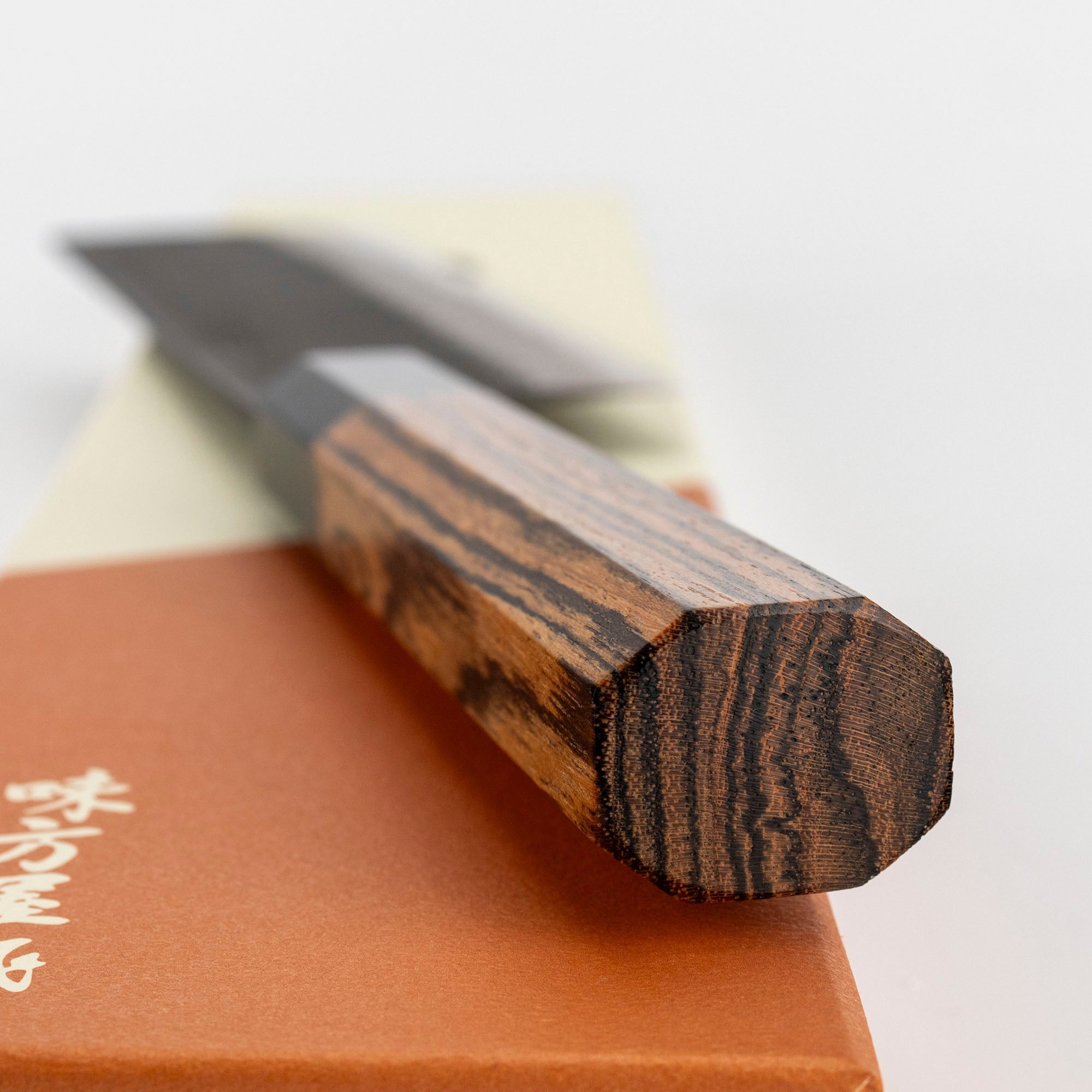 Nůž Nakiri 17 cm Mutsumi Hinoura Nashiji Shirogami