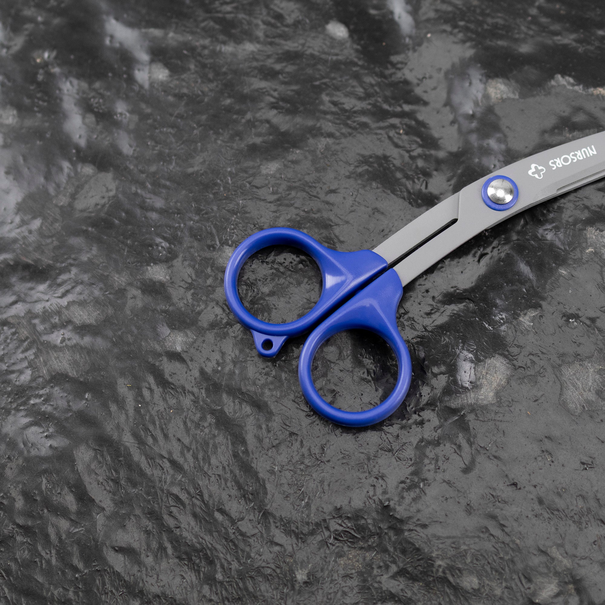 Nůžky pro sestry Normální 140 mm Modré hedvábné NS-140NP