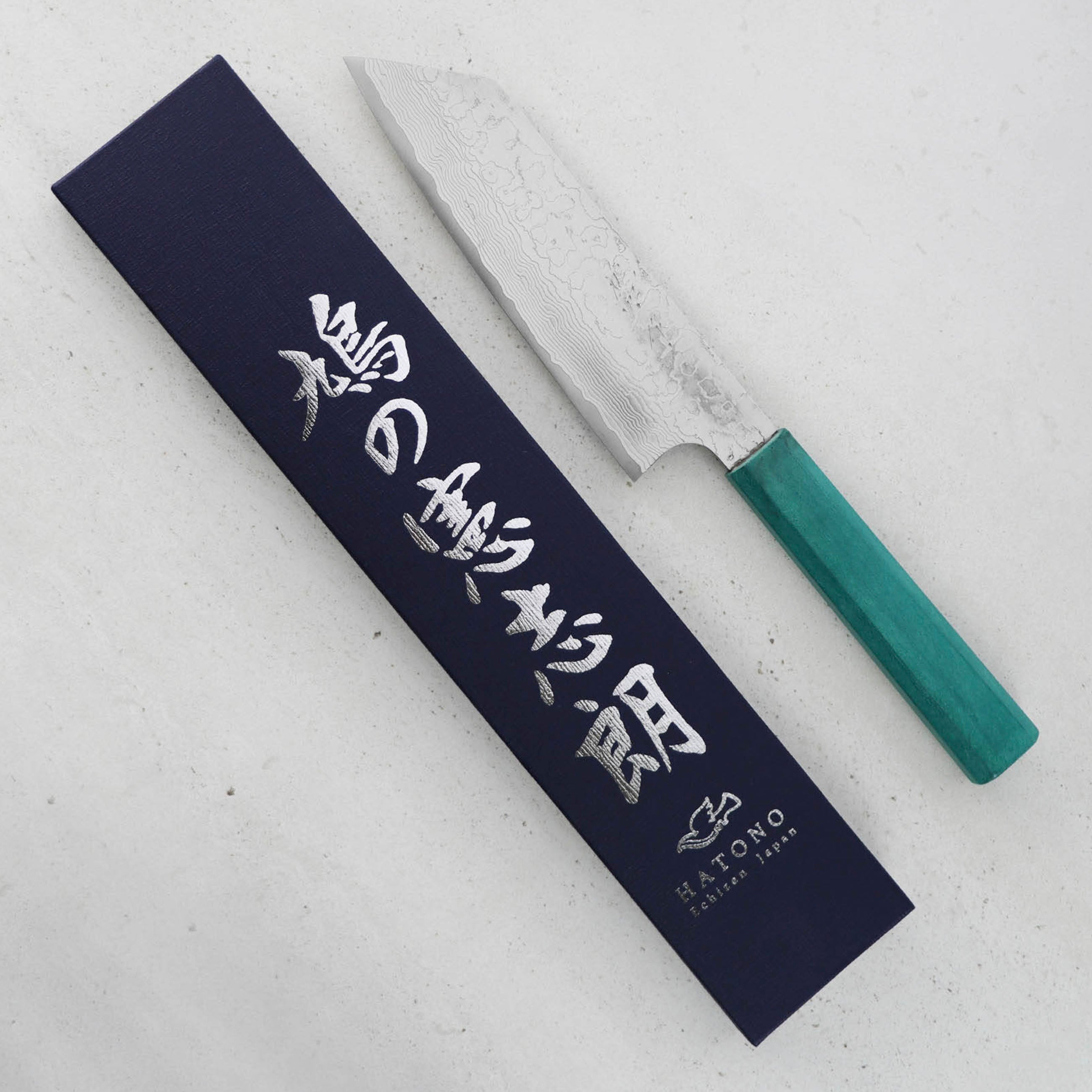 Nůž Bunka 16,5 cm Green Kenshiro Hatono VG-10