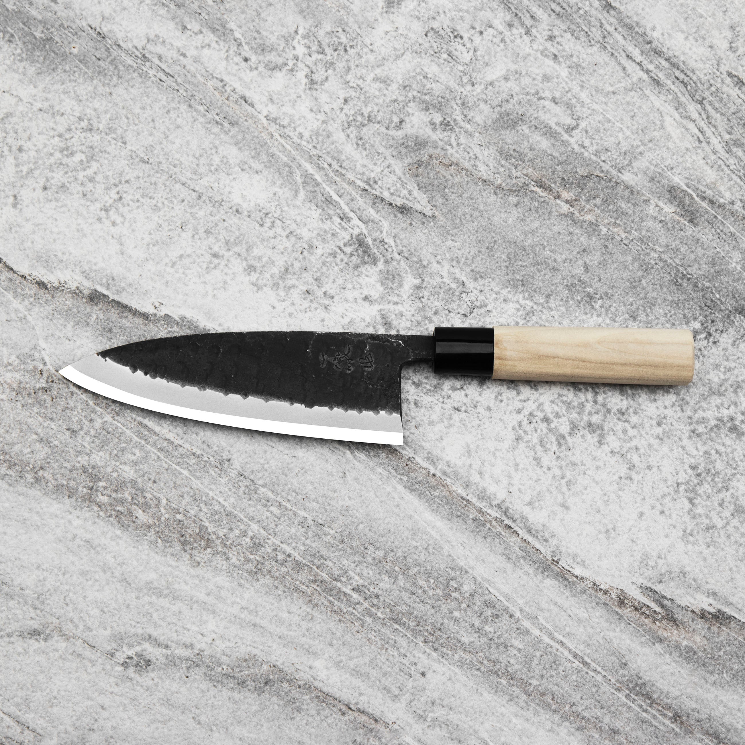 Nůž Deba 16,5 cm Ittetsu Forge Black Shirogami