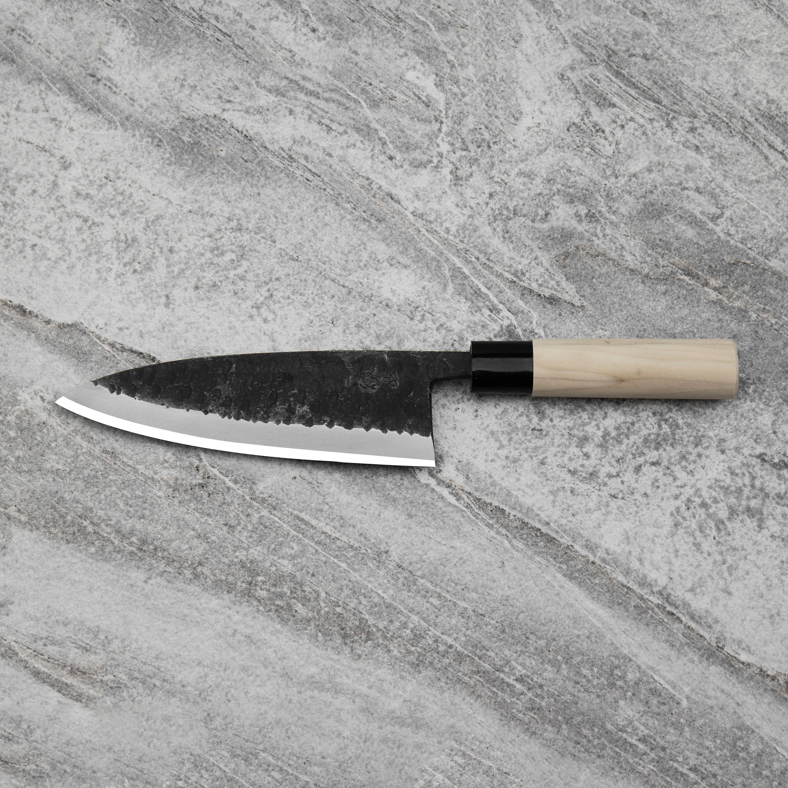 Nůž Deba 18 cm Ittetsu Forge Black Shirogami