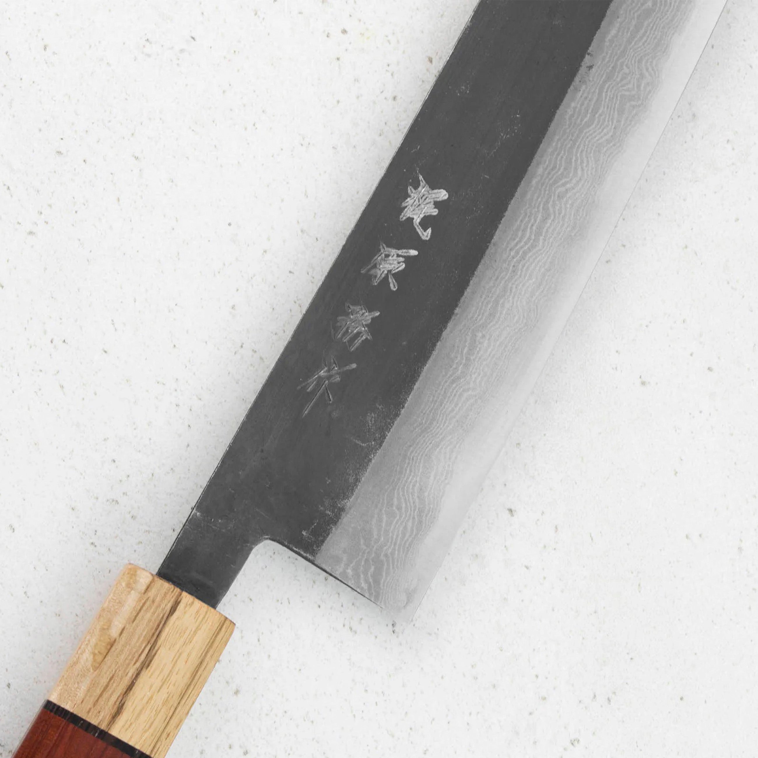 Nůž Gyuto 21 cm Kajiwara Damascus Aogami 