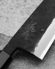 Nůž Miroshi Deba 21 cm Ittetsu Forge Black Shirogami