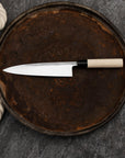 Nůž Miroshi Deba 21 cm Ittetsu Forge Shirogami