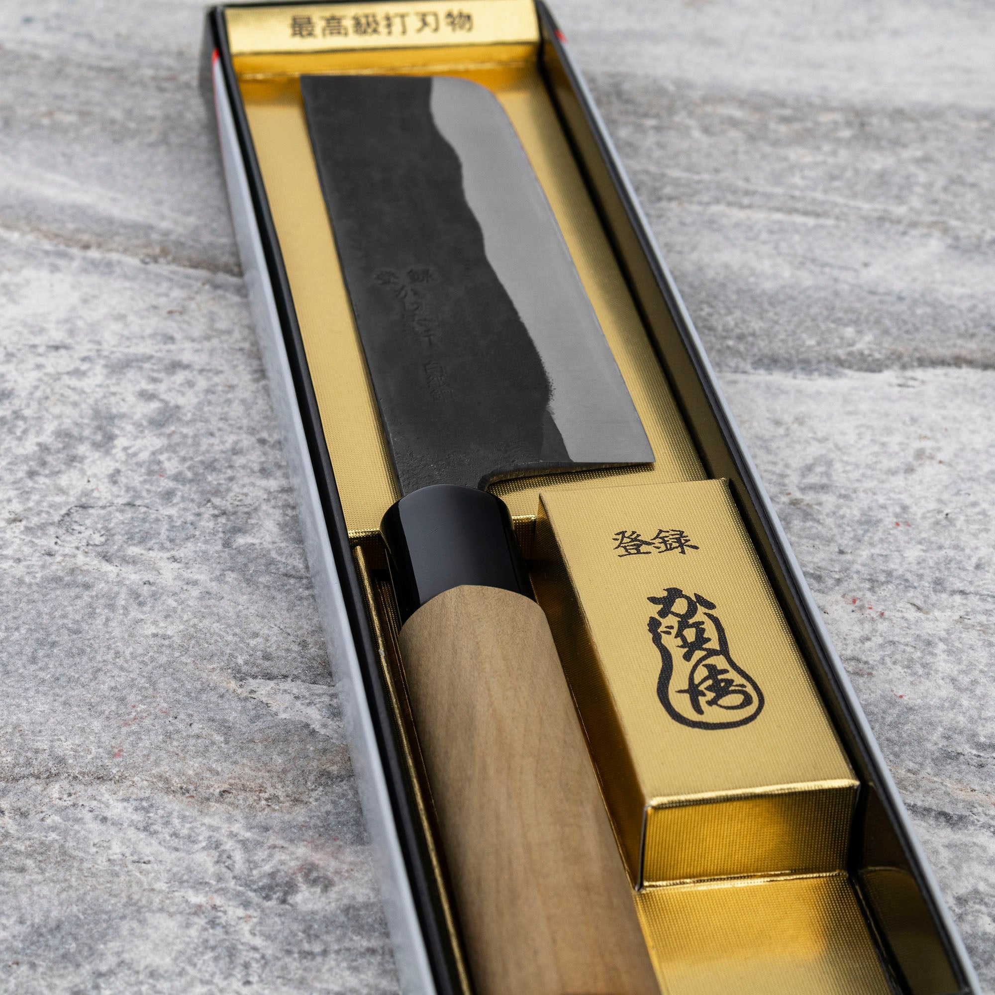 Nůž Nakiri 13,5 cm Kajibe Shirogami
