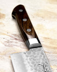 Nůž Nakiri 16,5 cm Hokiyama Murakumo AUS-8 Brown