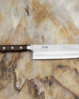 Nůž Nakiri 16,5 cm Hokiyama Murakumo AUS-8 Brown