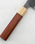 Nůž Nakiri 16,5 cm Kajiwara Damascus Aogami 