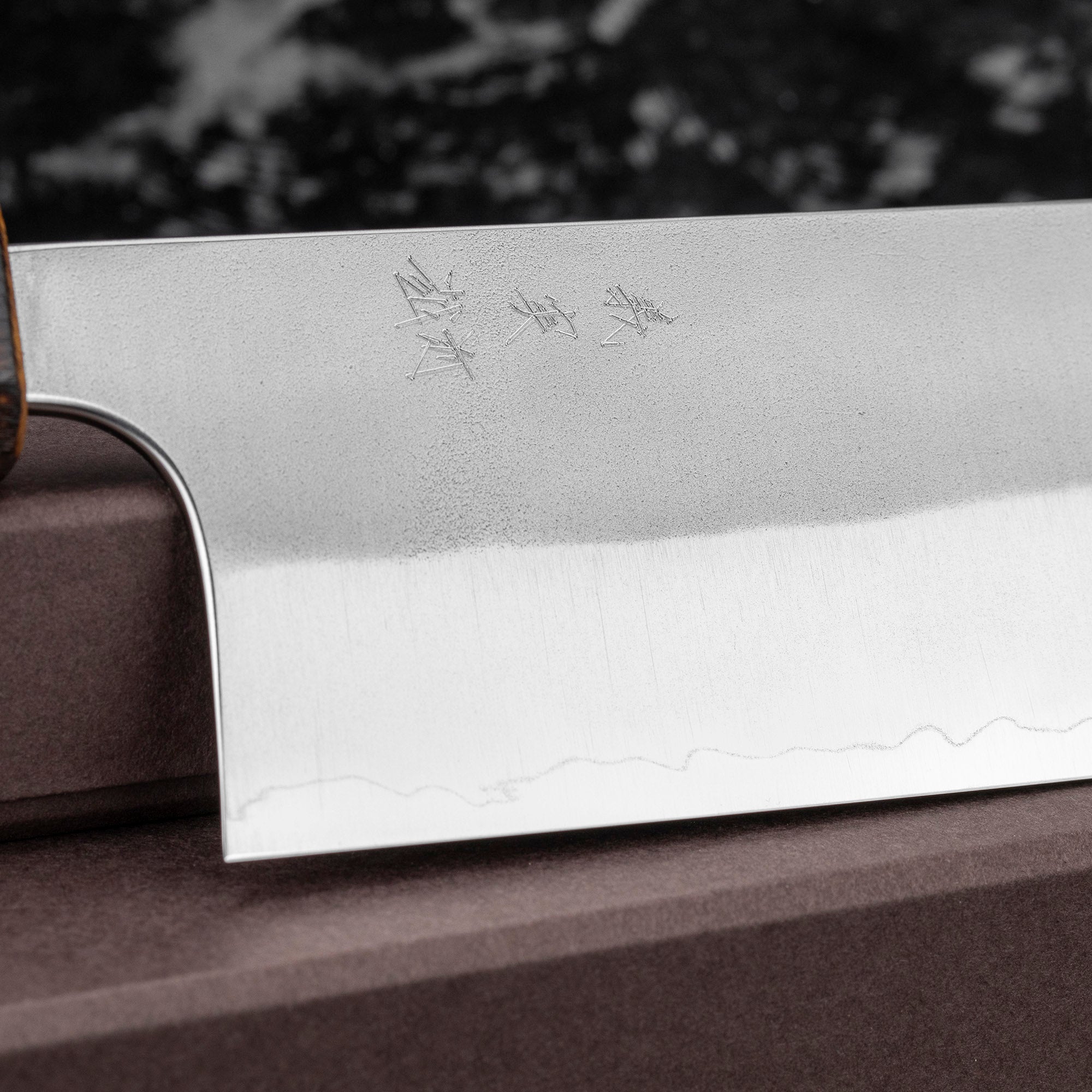 Nůž Nakiri 16,5 cm Yoshimi Kato Nashiji Ginsan/SS