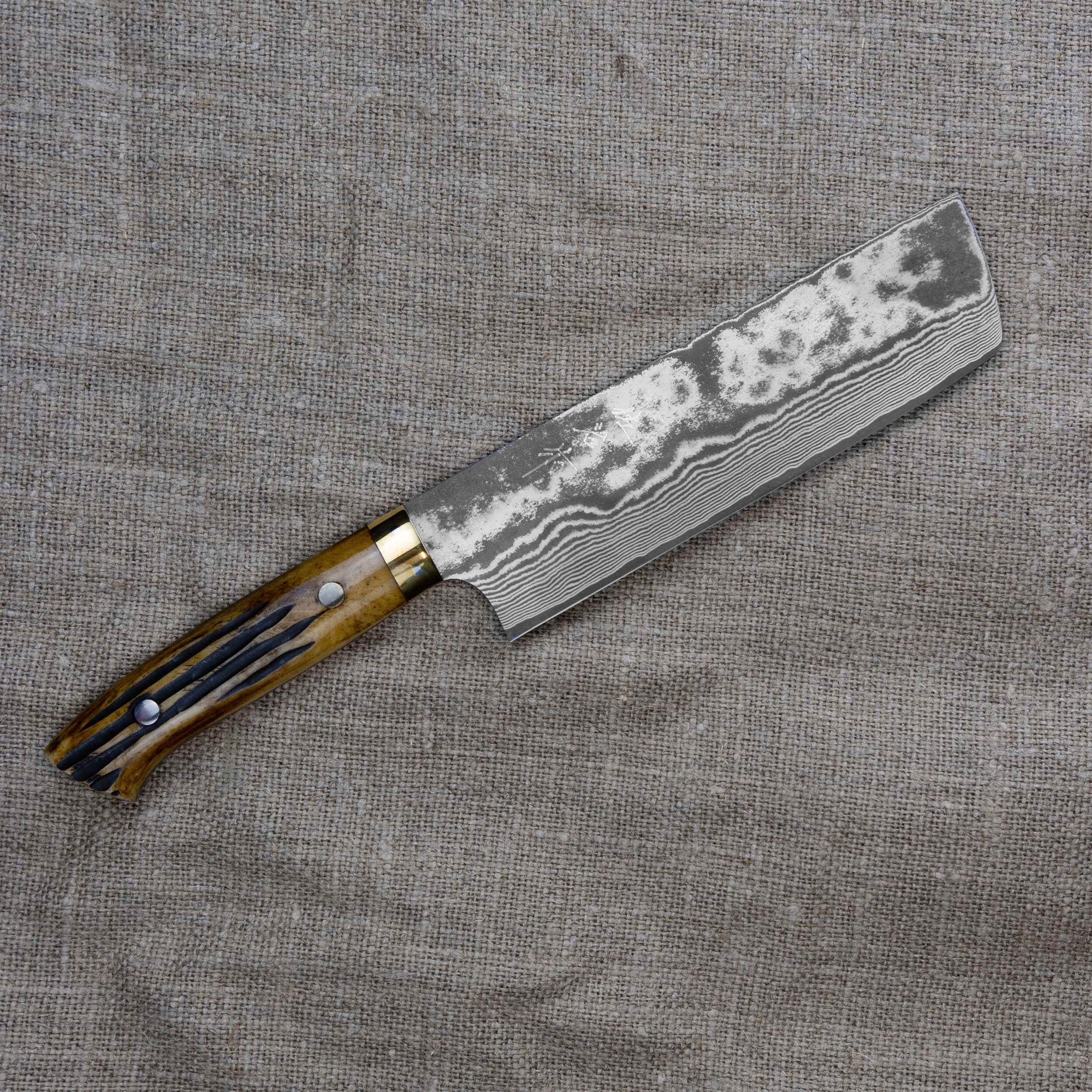 Nůž Nakiri 17 cm Takeshi Saji YBB VG-10