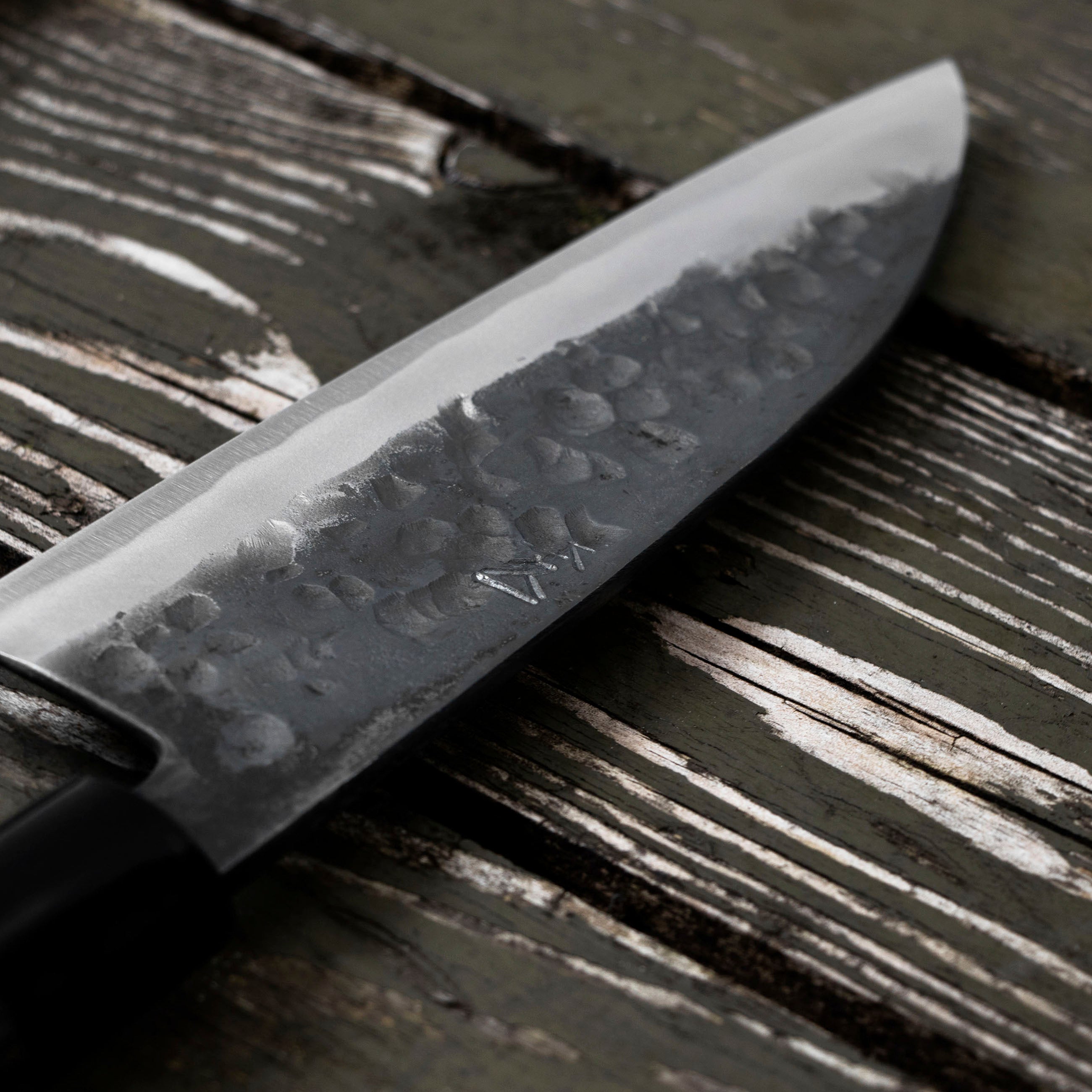 Nůž Santoku 16,5 cm Motokyuuichi Hamono Shirogami