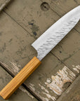 Nůž Santoku 16,5 cm Yu Kurosaki Fujin Damascus VG-10