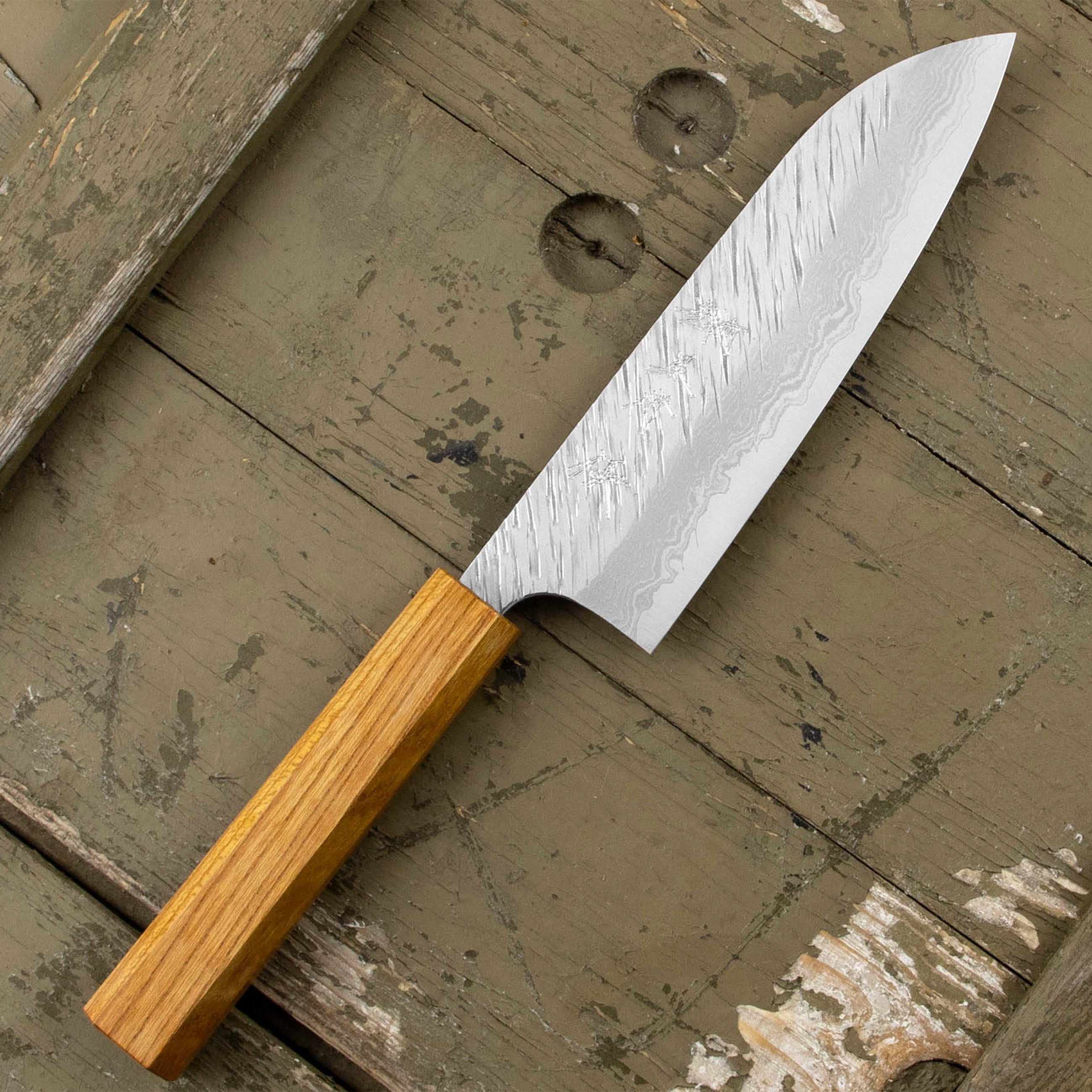 Nůž Santoku 16,5 cm Yu Kurosaki Fujin Damascus VG-10