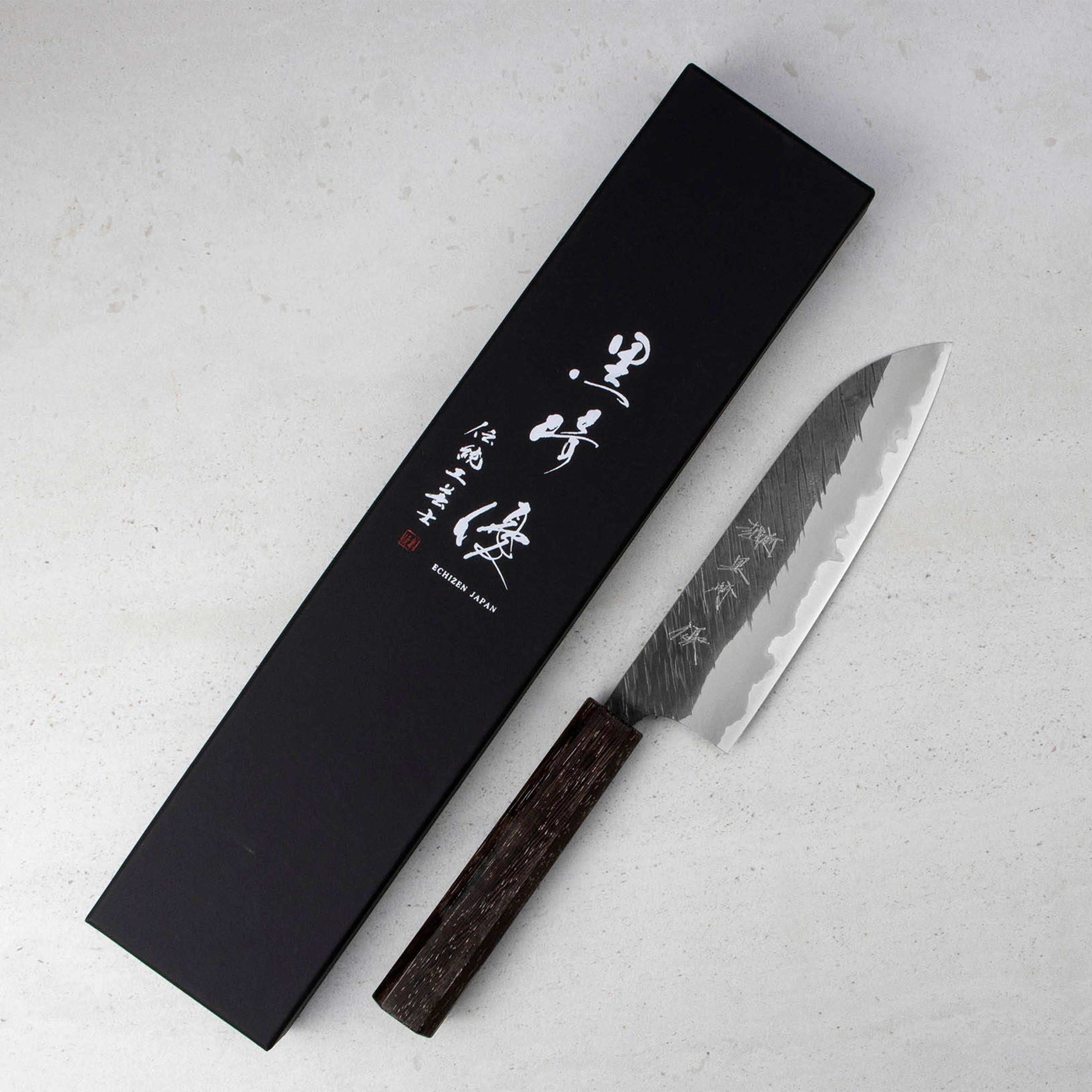 Nůž Santoku 16,5 Yu Kurosaki Fujin MW Aogami Super/SS