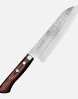 Nůž Santoku 17 cm Kunio Masutani VG-1 Nashiji mahagon