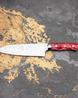 Nůž Santoku 18 cm Takeshi Saji Red Turquoise R2