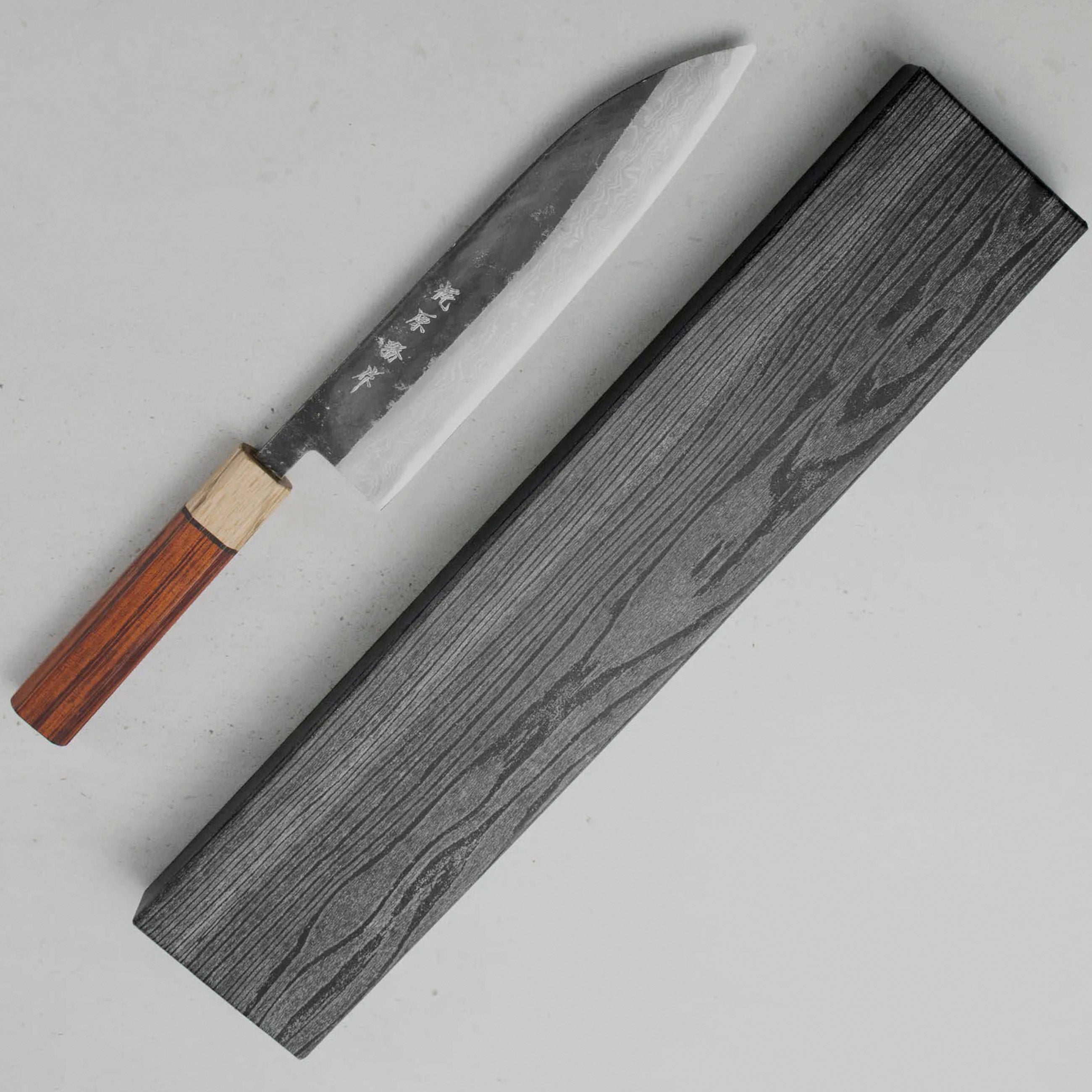 Nůž šéfkuchařský 21 cm Kajiwara Damascus Aogami 