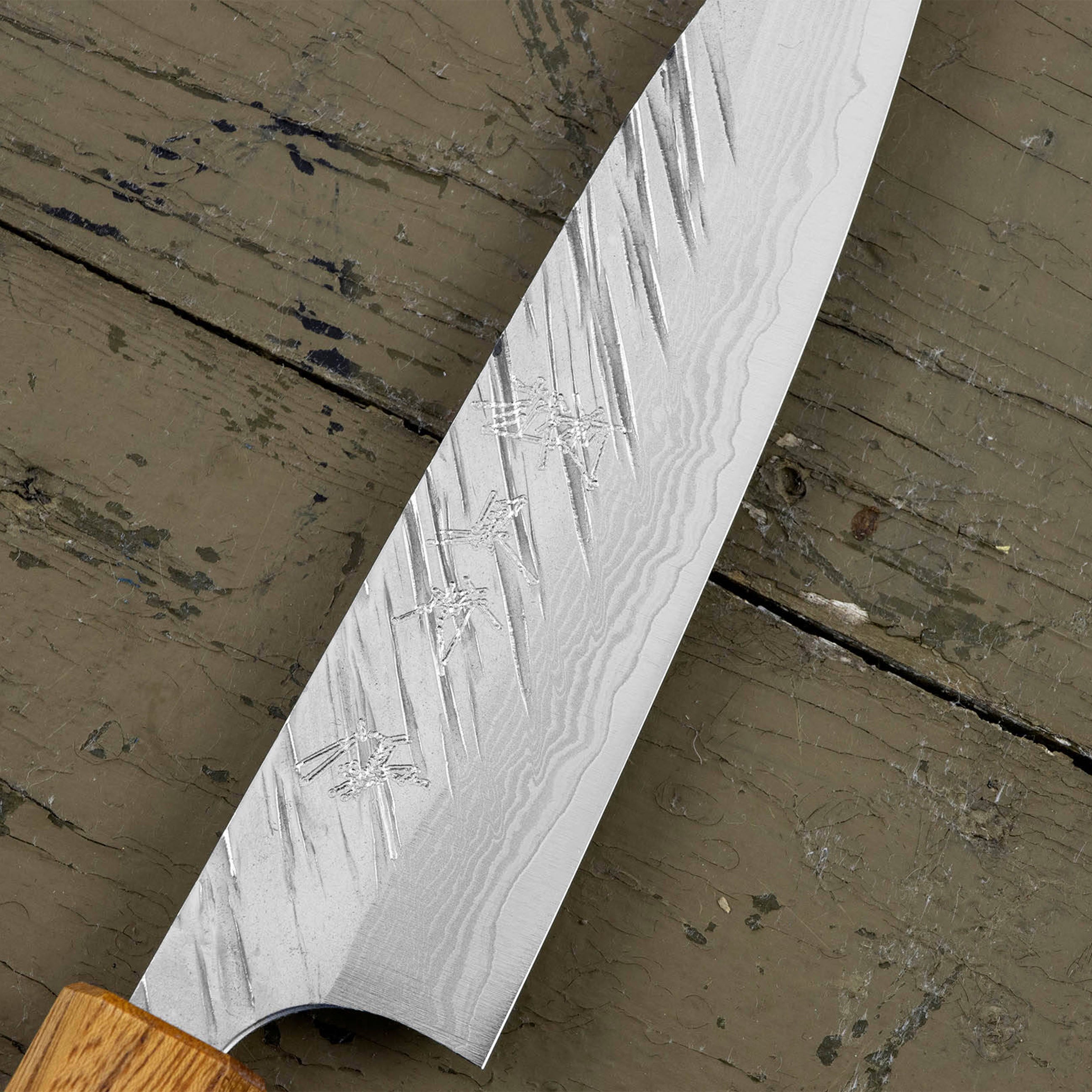 Nůž univerzální 12 cm Yu Kurosaki Fujin Damascus VG-10