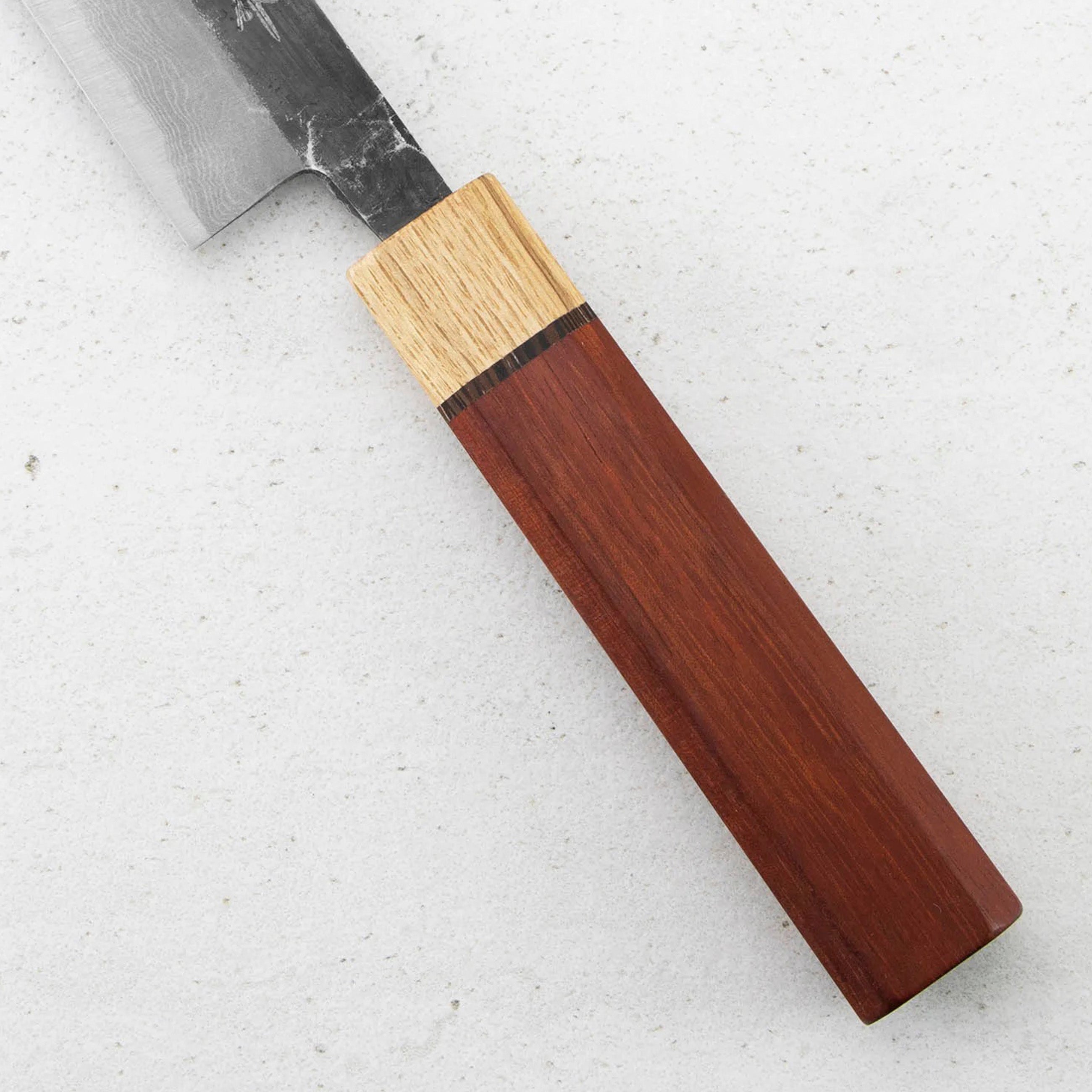 Nůž univerzální 15 cm Kajiwara Damascus Aogami 