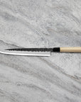 Nůž Yanagiba 24 cm Ittetsu Forge Black Shirogami