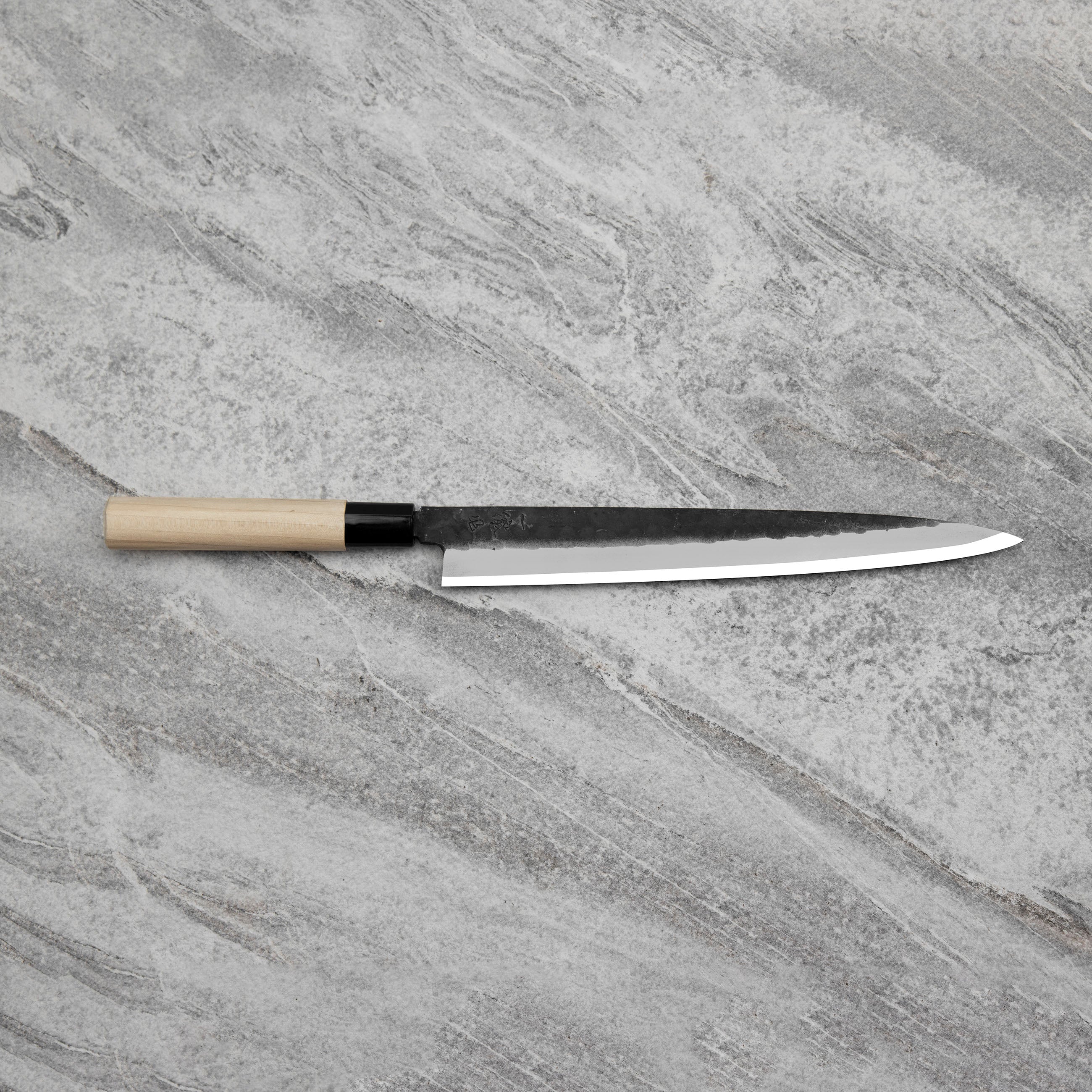 Nůž Yanagiba 27 cm Ittetsu Forge Black Shirogami