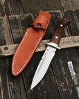 Outdoorový nůž Hattori Fighter S AUS-8 Cocobolo Outdoor 15,5 cm