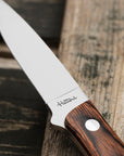 Outdoorový nůž Hattori Little Hunter VG-10 Mahogany Outdoor 6,5 cm