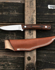 Outdoorový nůž Hattori Little Hunter VG-10 Mahogany Outdoor 6,5 cm